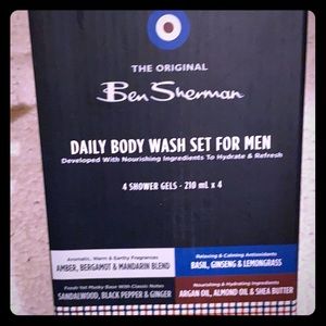 New Ben Sherman Daily Body Wash Set for Men
